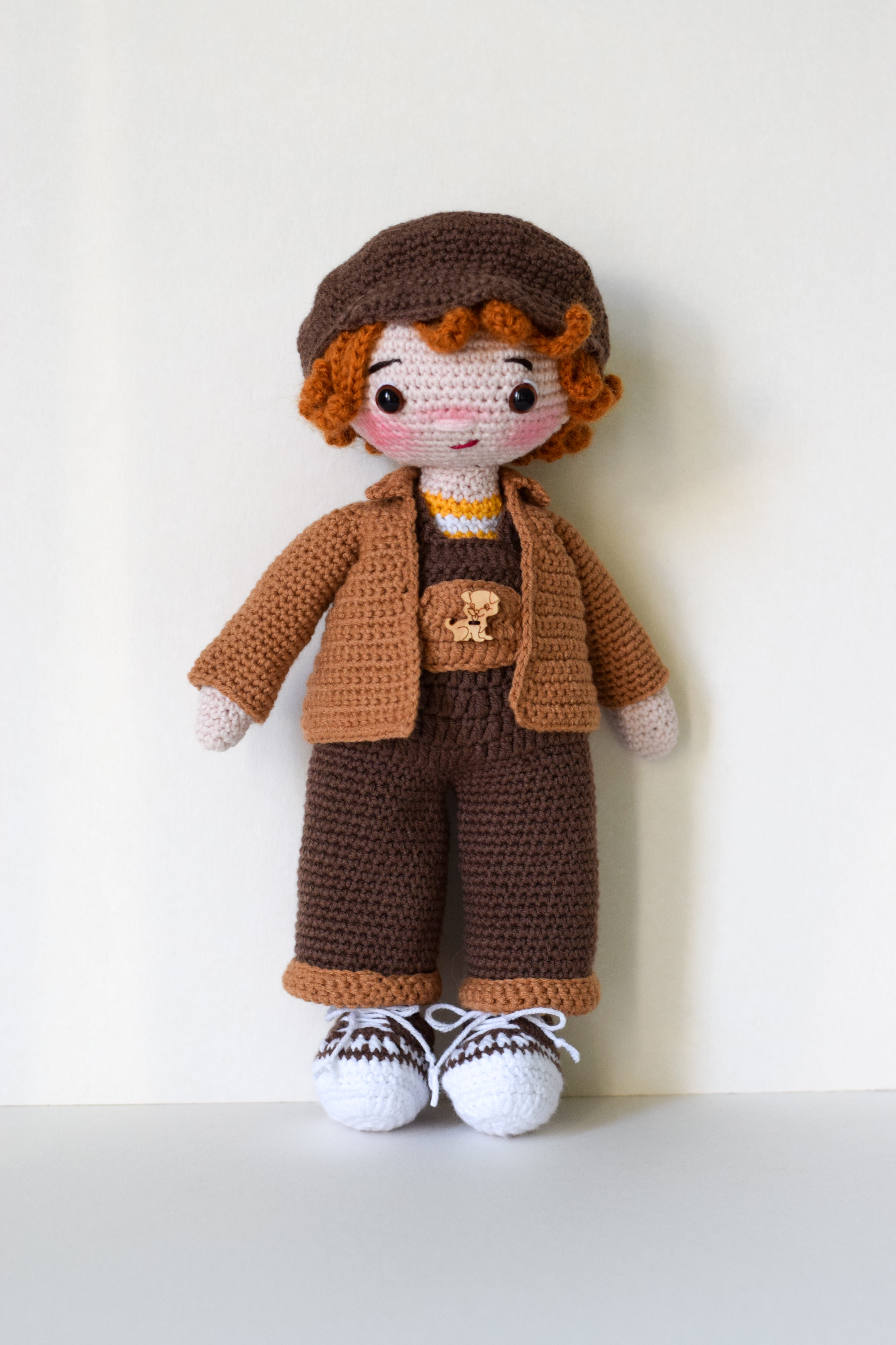 Плетета кукла Йоан, амигуруми,  ръчна изработка 